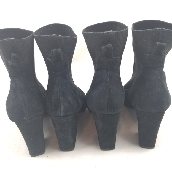 Steve Madden Richter Sock Bootie Pointed Toe Suede - Picture 3 of 8